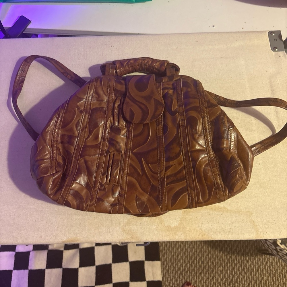 Atalla vintage Brown Patterned Women's Bag